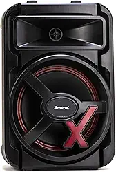 Amvox Caixa de Som Amplificada ACA 251 New X - 250W RMS, Bluetooth, Rádio FM, USB