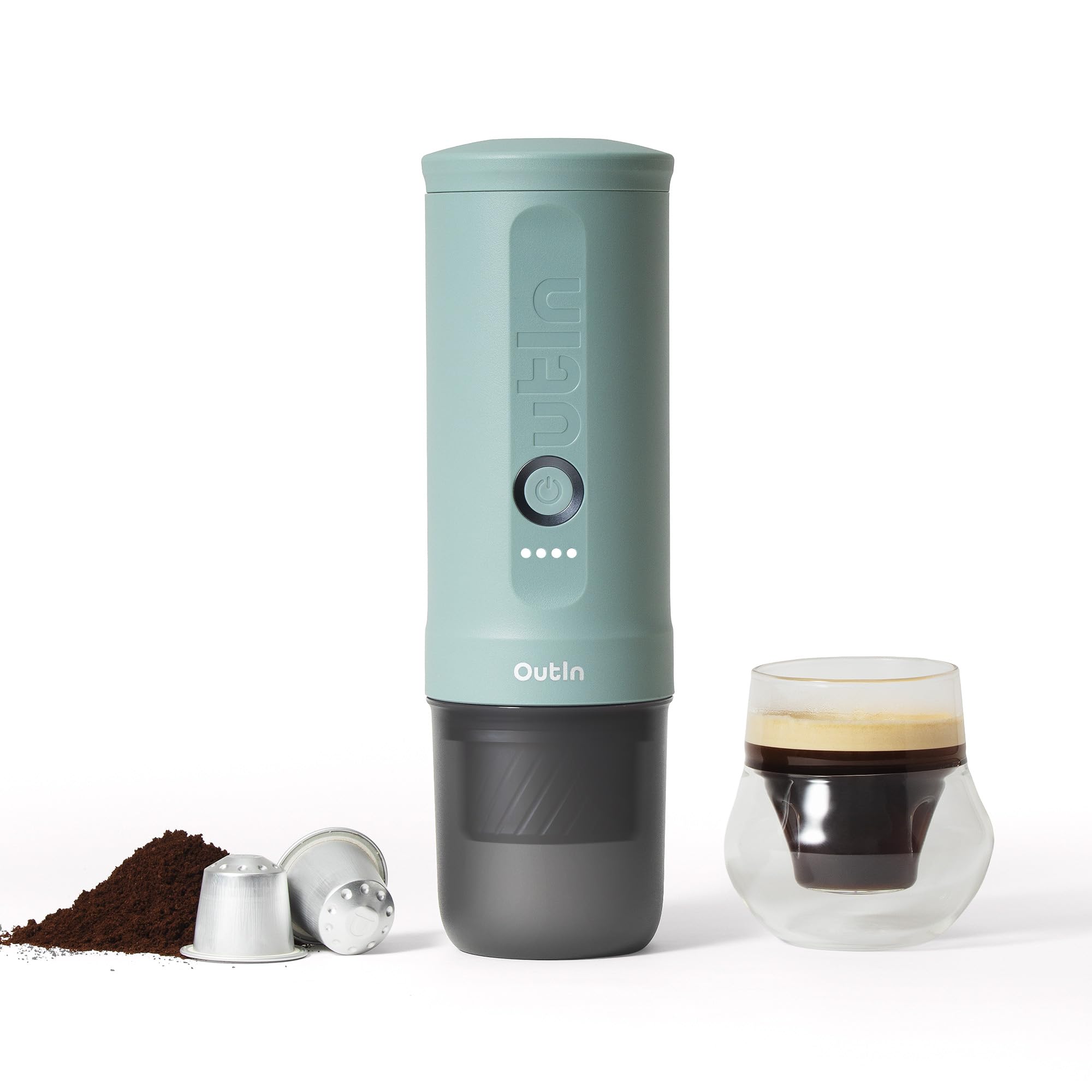OutIn Nano 2 Portable Electric Espresso Machine, Travel Coffee Maker