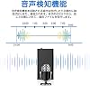 QZT Voice Recorder, Compact, 16GB Large Capacity, 15 Hours Continuous Recording, 192 Hours Recording Storage, Voice Recorder, Long Recording Time, IC Recorder, Voice Detection, OTG Support, One-Button