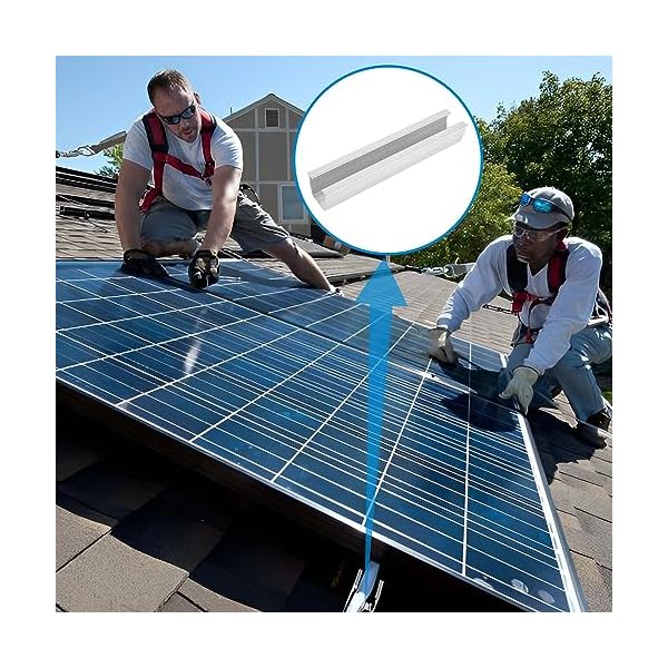 Stück Solarmodul Halterung, Solarpanel Halterung Sind Verstellbar, Befestigung Solarmodul – Bild 3