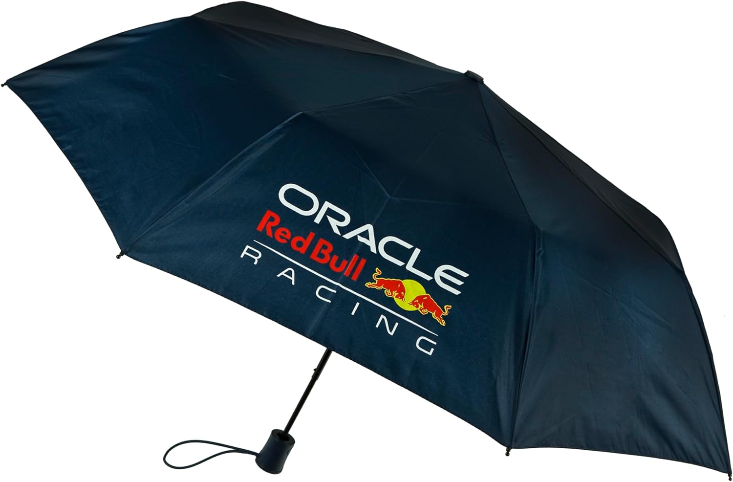 Undercover - Red Bull Racing Folding Umbrella - Automatic Folding Umbrella with 4 Printed Panels - Polyester, Fiber Frame, Plastic Handle - Red Bull Racing Licensed Product -
