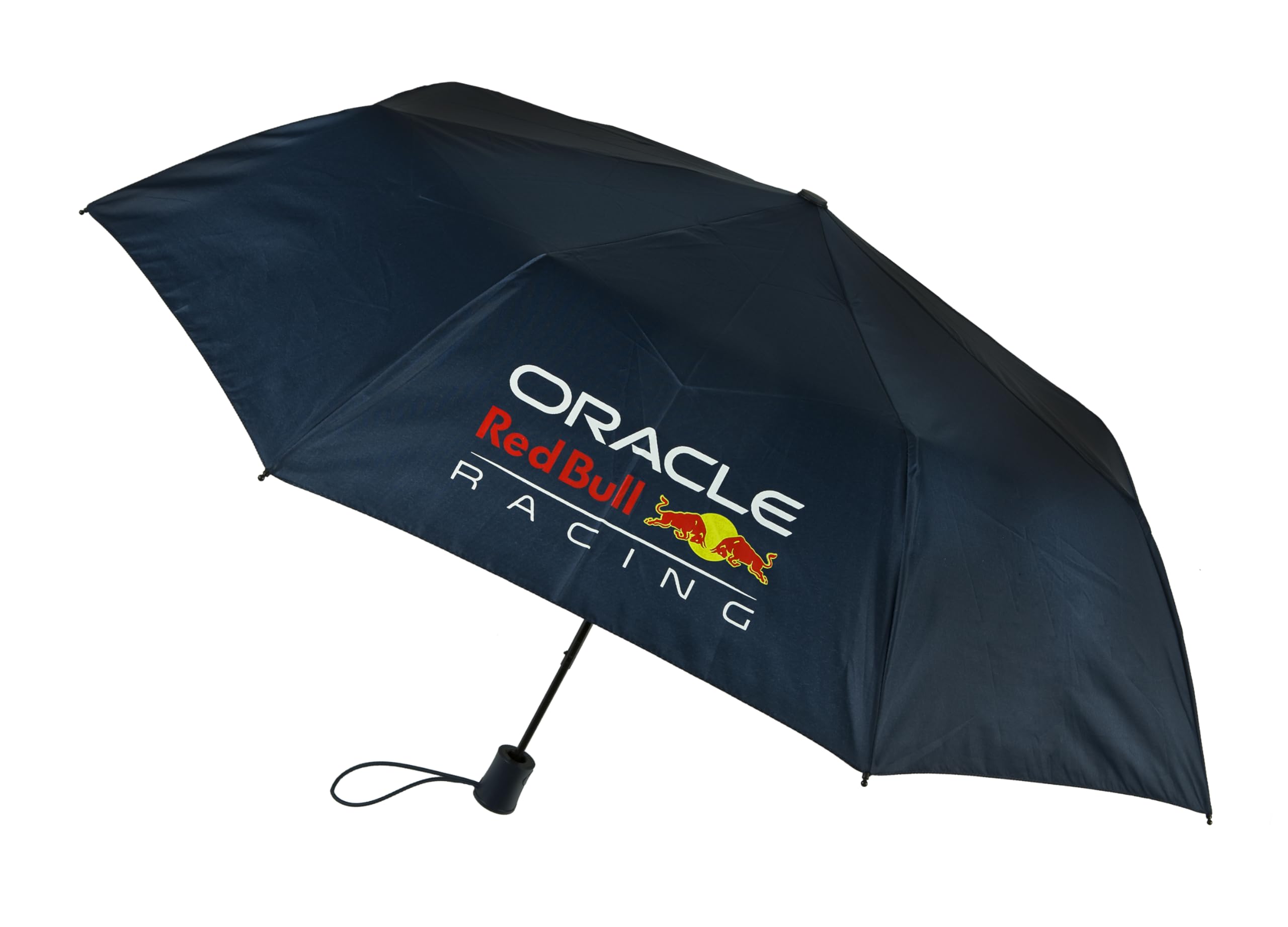 Undercover - Ombrello tascabile Oracle Red Bull Racing - Ombrello automatico pieghevole con 4 pannelli stampati - Poliestere, struttura in fibre, manico in plastica