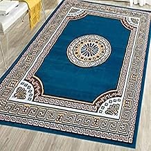 Home Decore Acrylic Carpet for Your Living Room & Drawing Room Aywhere in Your Home (180X240 Blue Colour)- 6x8 Feet