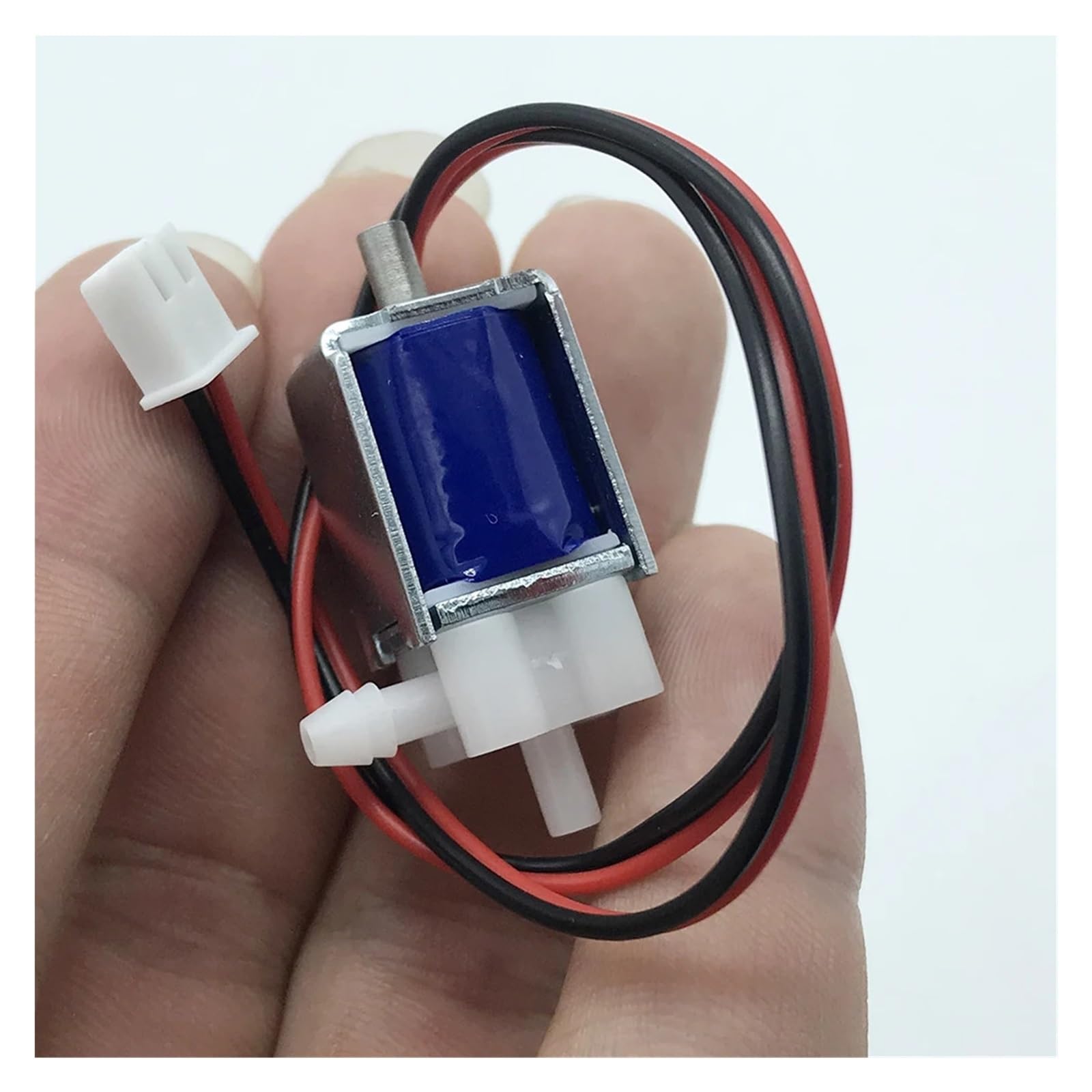 Jjyqjgscd Blue Dc 3.7V 6V 12V Micro Solenoid Valve 2-Position 3-Way Electric Control Electromagnetic Water Air Valve Excellent Sealing(Dc 6.0V)