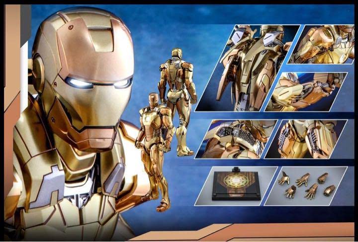 MMS586D36 ホットトイズ 1/6 アイアンマン・マーク21 ミダス Hot Toys MMS586D36 Ironman 3 Iron Man Mark 21 (midas) for
