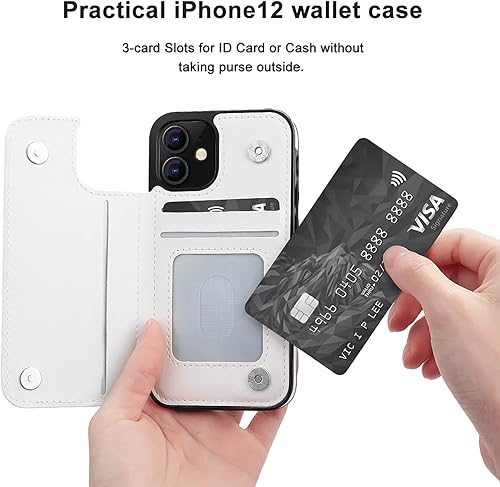 Miniatura 5 de Bike Motocross Long Wallet Flip Case for iPhone 1212 Mini12 Pro12 Pro Max Stand Cover with Card Slots Holder