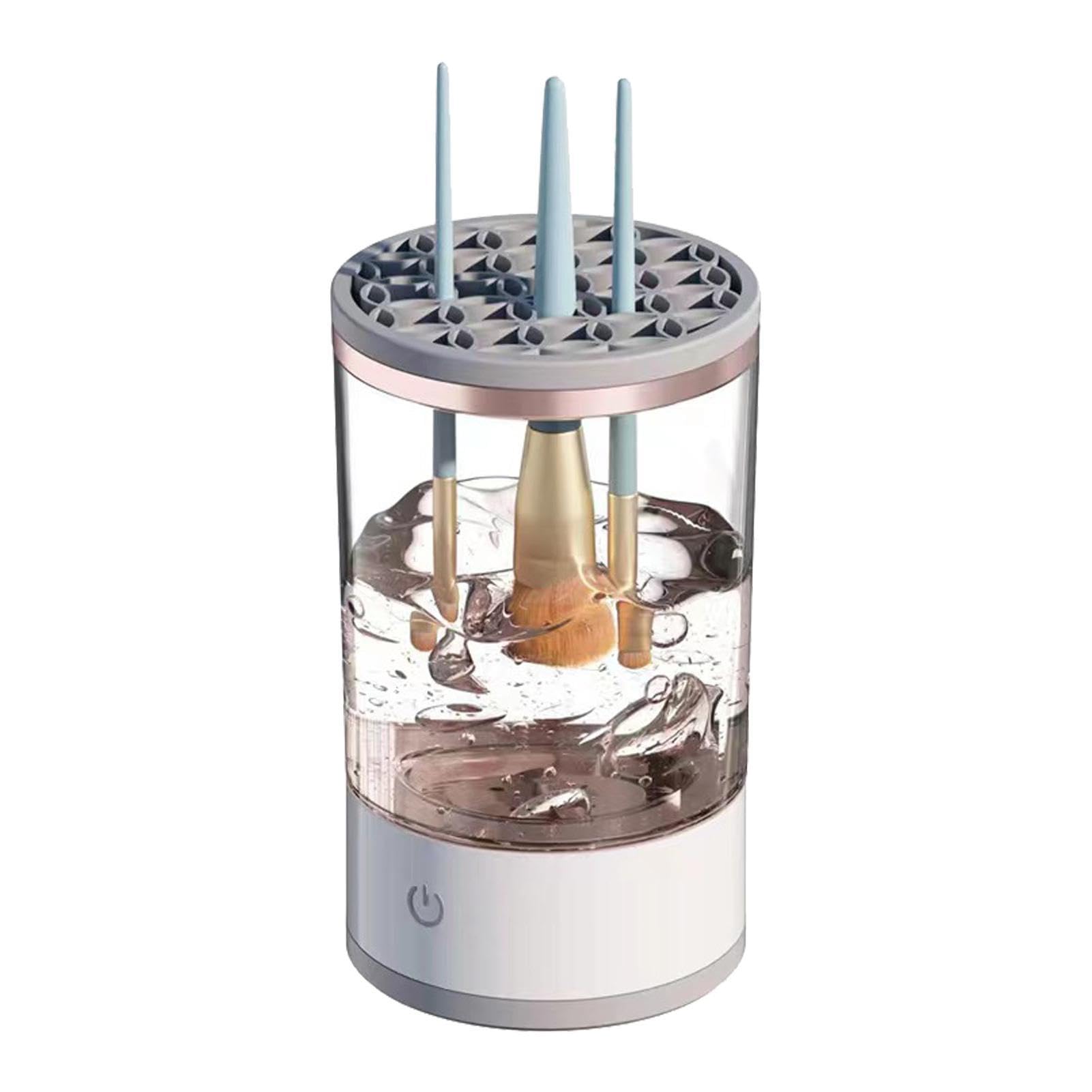 Máquina Limpiadora De Brochas Eléctrica - Limpiador de Brochas Cosméticas | Limpiador De Brochas De Maquillaje Eléctrico por USB | Apto para Todas Las Brochas de Maquillaje