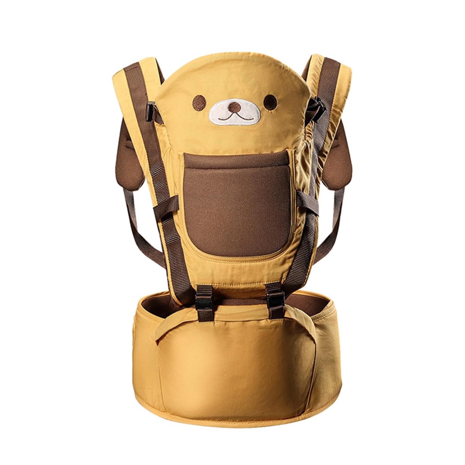 6-in-1Baby Carrier with Hip Seat, for 0-48 Month Baby, Soft Baby Carrier Newborn to Toddler (Little Bear) 6-in-1Baby Carrier with Hip Seat, for 0-48 Month Baby, Soft Baby Carrier Newborn to Toddler (Little Bear)