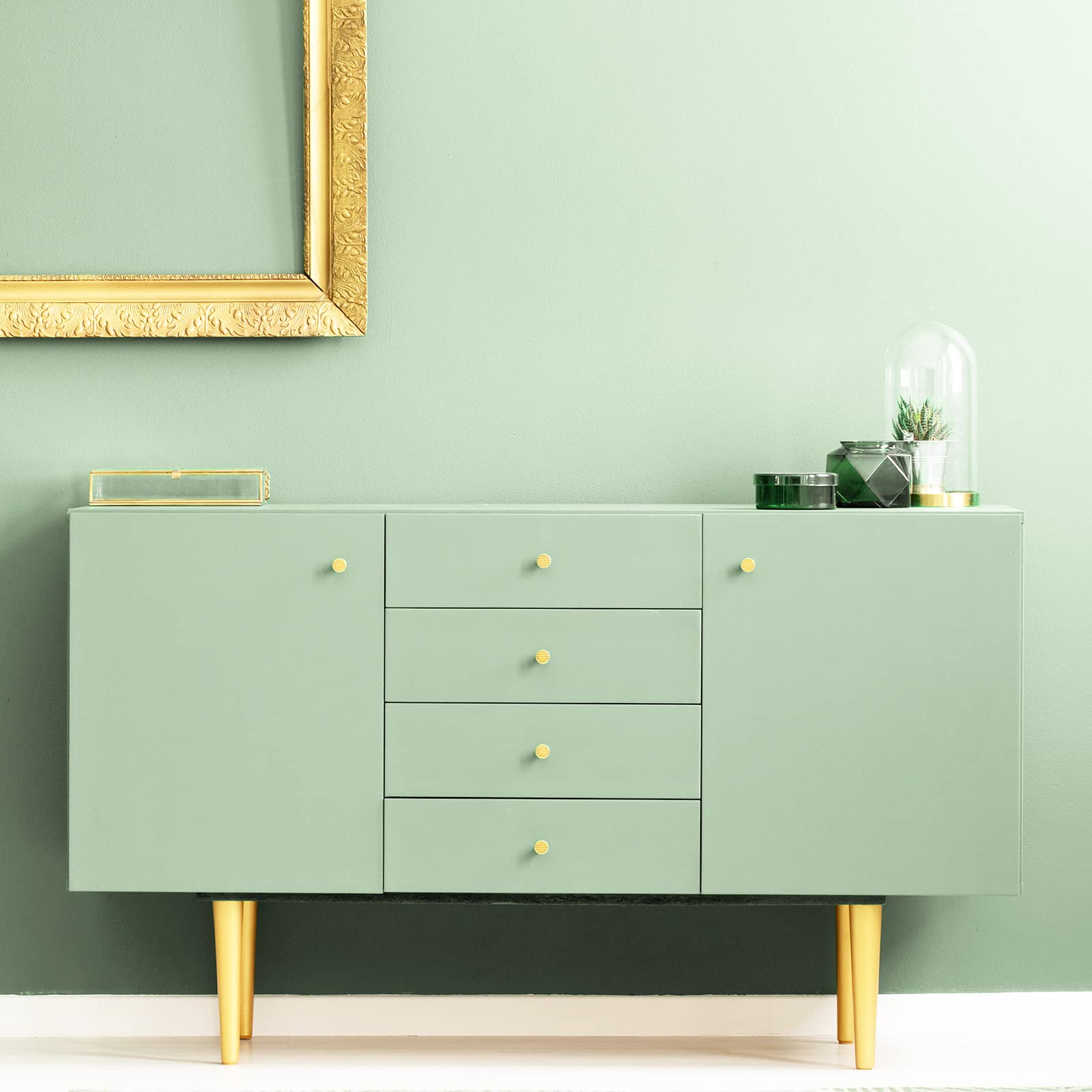 VEELIKE Papel Pintado Pared Verde Menta Mate 81 cm × 300 cm Papel Pintado Autoadhesivo Verde Menta Vinilo Adhesivo Muebles Dormitorio Salón Vinilo Adhesivo Pared Baño Cocina Armarios Impermeable
