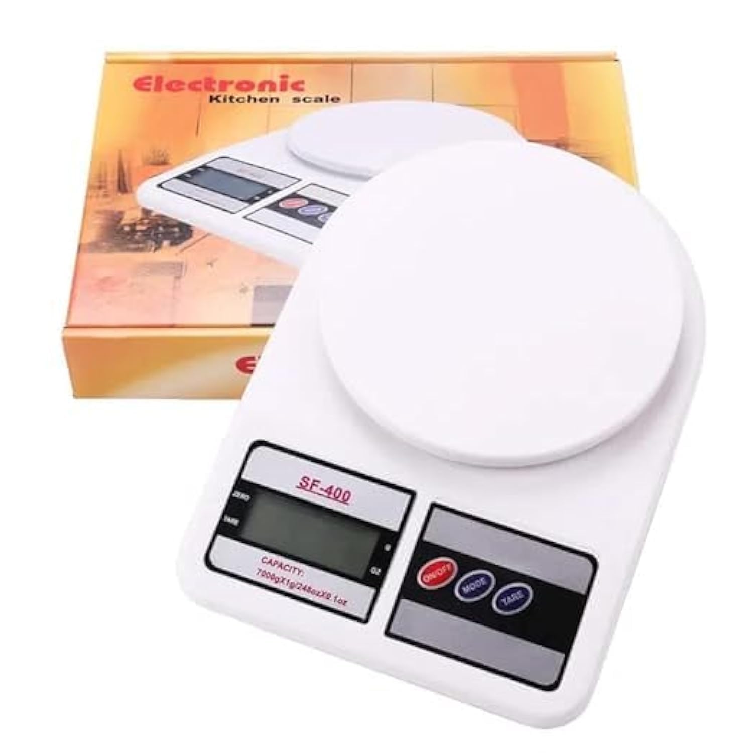 Amazon.com: Electronic Digital Kitchen Scale Multi- Function- Tare ...