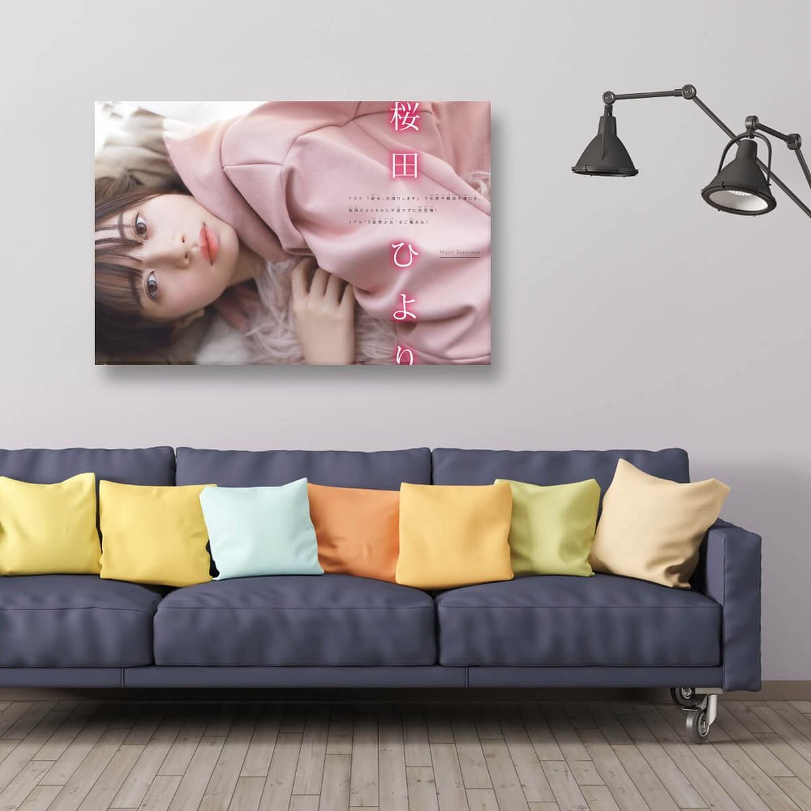 Amazon.co.jp: 桜田ひより水着セクシー写真壁飾りポスター 絵画