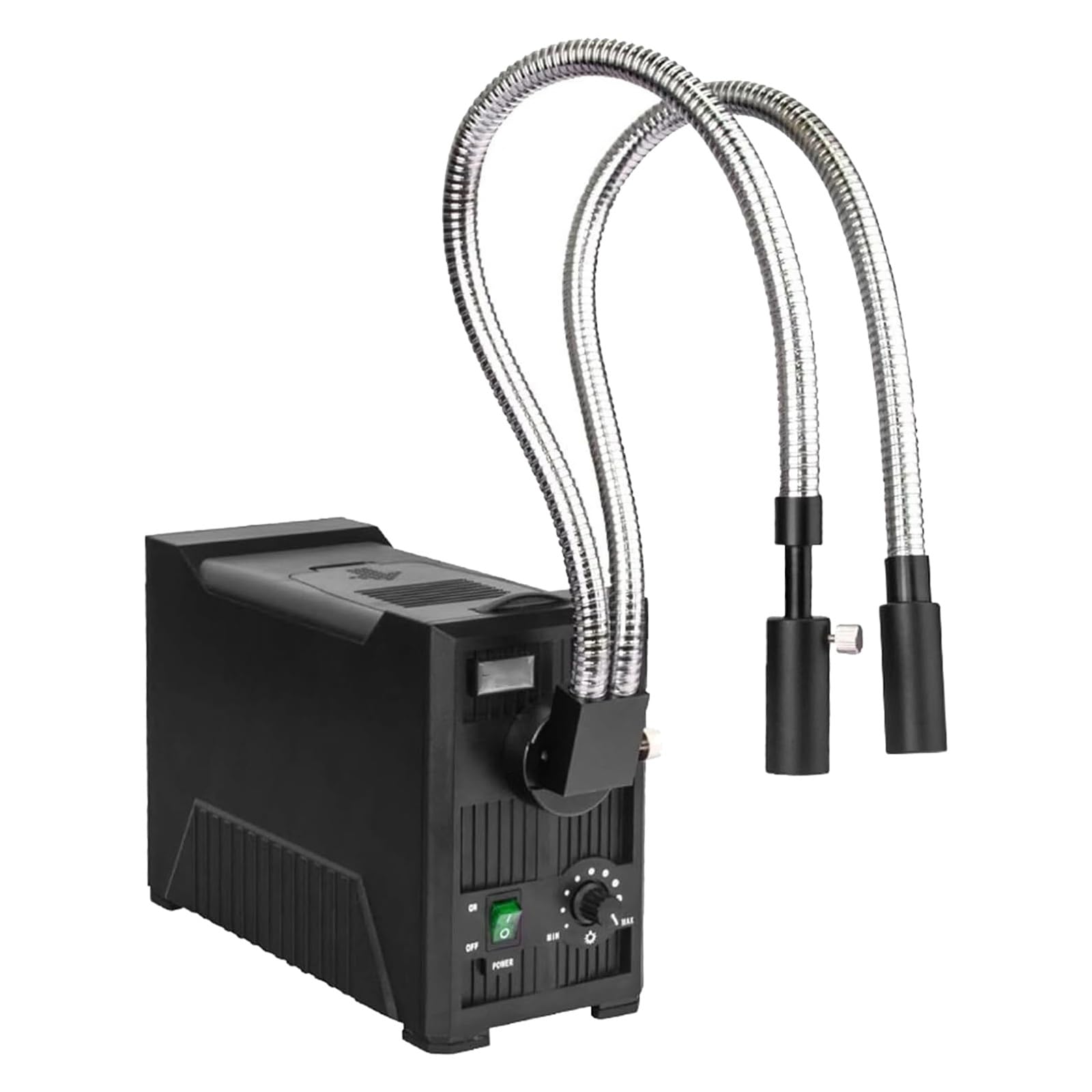 XNZJHPP Adjustable Gooseneck LED Fiber Optic Microscope Illuminators, Halogens Cold Light Source, 570-900 NM Wavelength, Perfect for Scientific Experiments and Lab Use