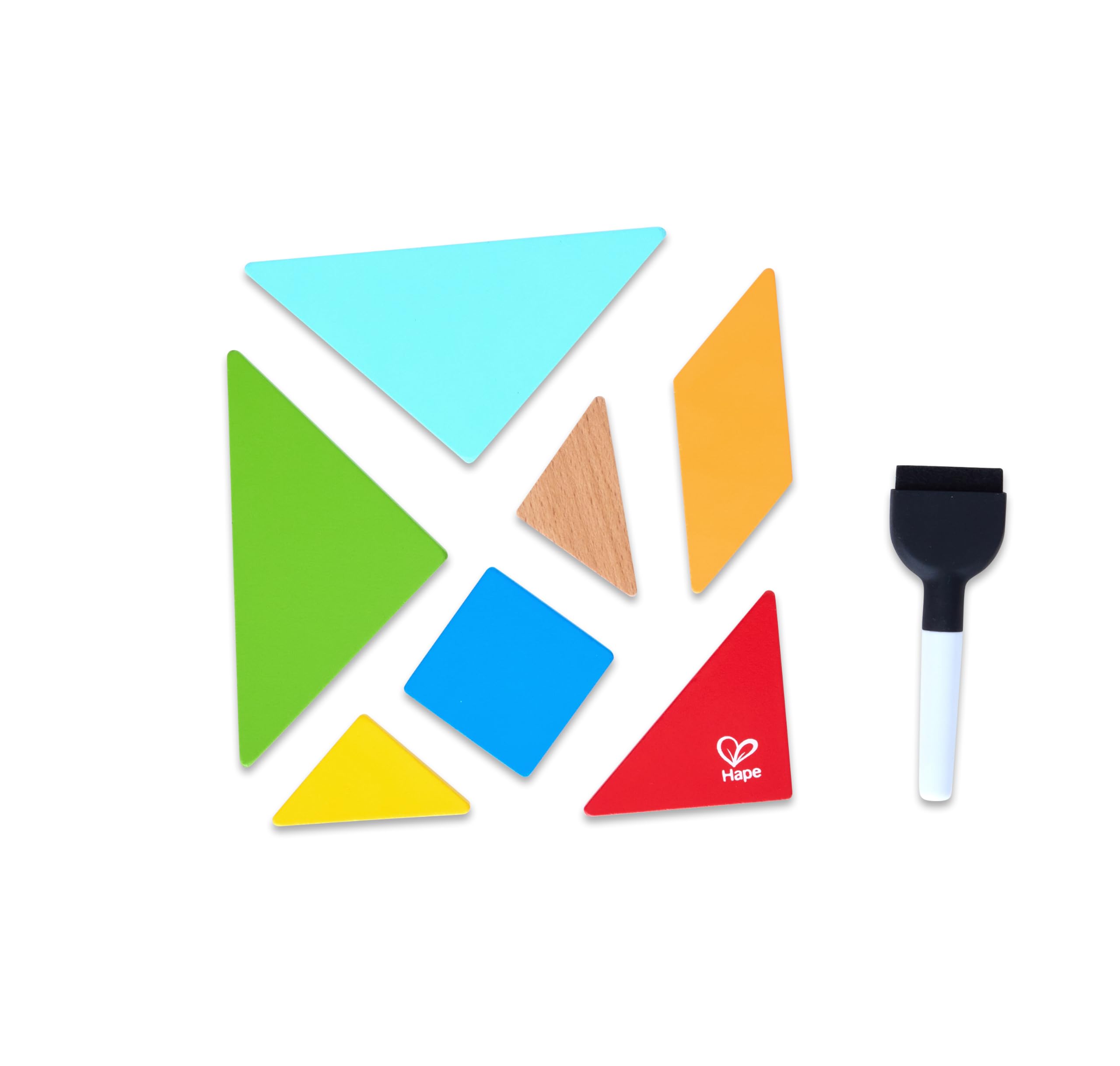 Hape Laberinto Espacial y Tablero de Tangram
