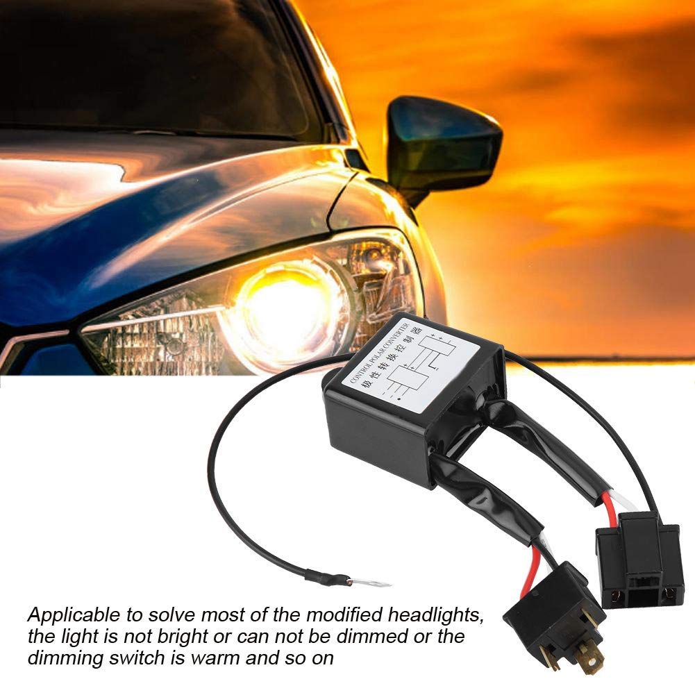 2 Stück LED Polaritätskonverter - Lösen Probleme Mit Nicht Leuchtenden Oder Flackernden LED Scheinwerfern