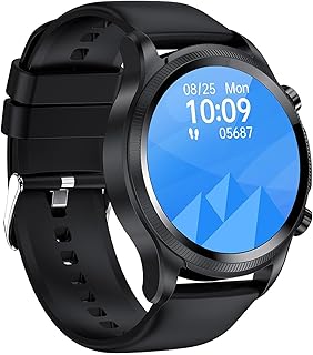 Blood Glucose Smart Watch | Blood Sugar Monitor Watch | Heart Rate Monitor Smart Bracelet | IP68 Waterproof Fitness Monitoring Smartwatch | E400 Glucose Monitor ECG+PPG Watch Smartwatch For Diabetics