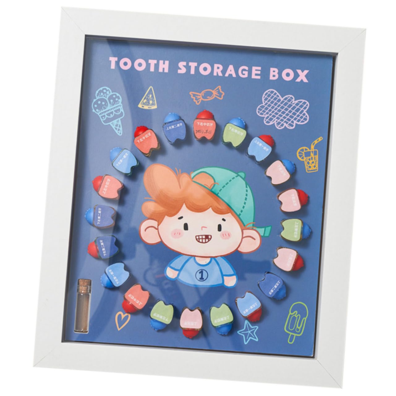 ifundom Caja Para Dientes De Leche Protector De Dientes Estuche Para De Leche Recoge Deciduos Regalos Navidad