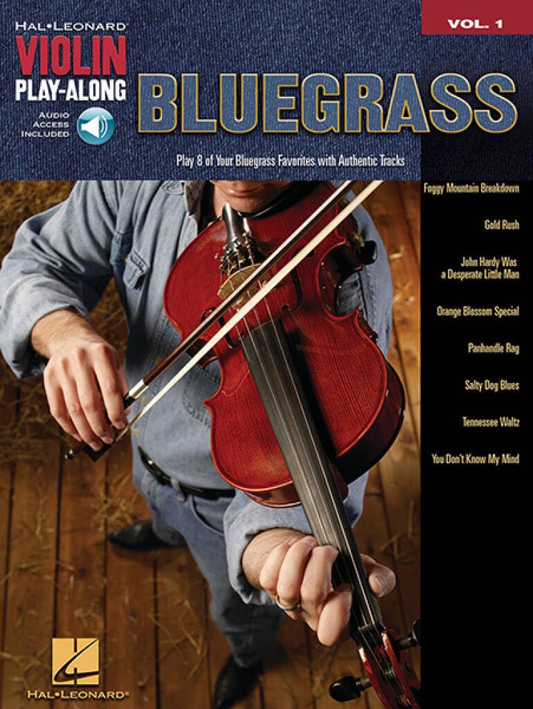 Bluegrass - Violin Play-Along Volume 1 Book/Online Audio (Hal Leonard Violin Play-along)
