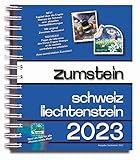 briefmarkenkatalog deutschland 2019  ZUMSTEIN Schweiz/Liechtenstein Briefmarken-Katalog 2023, mit Spiralbindung