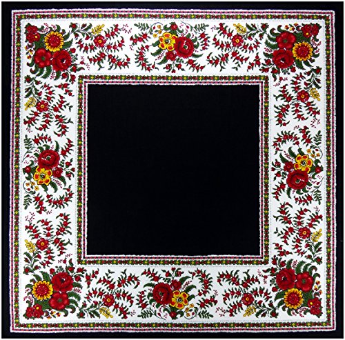 Foulard noir carré Avignon résout vos pannes d'inspiration mode