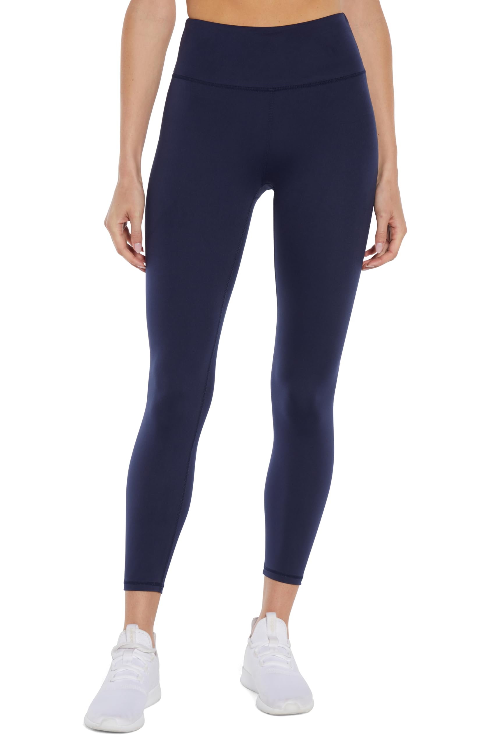 Balance Collection Women's Peacoat Basic 25" Tummy Control Legging, Large