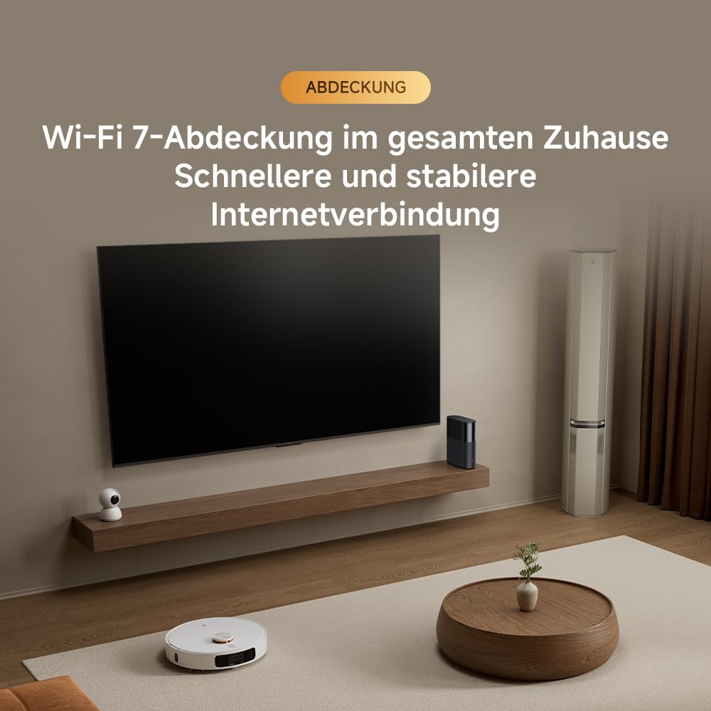 WLAN-Router WiFi7 BE3600 – 2.5G-Port, Mesh-WLAN, BLE, Multi-Geräte-Verbindung mit geringer Latenz