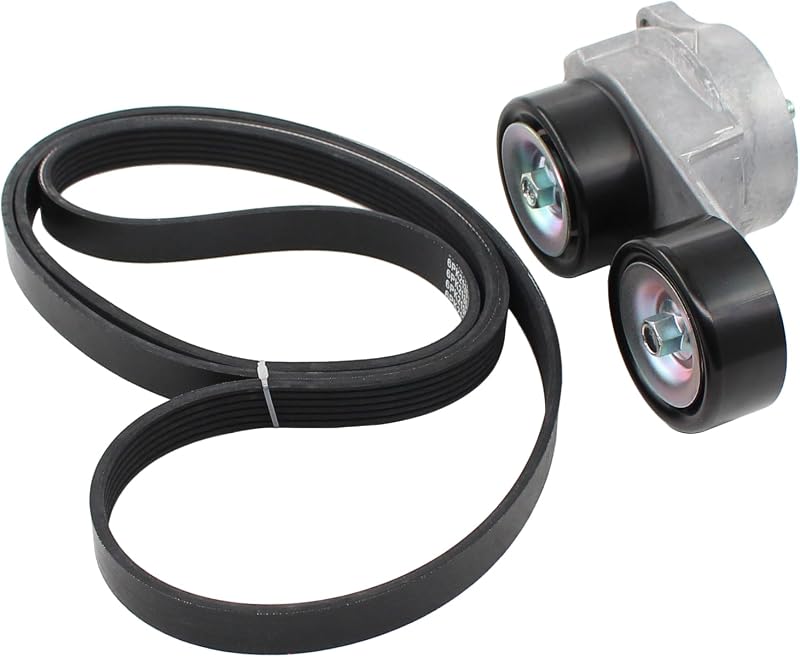 Kit tensionador da correia e correia serpentina ApplianPar para Honda e Acura – 1 kit