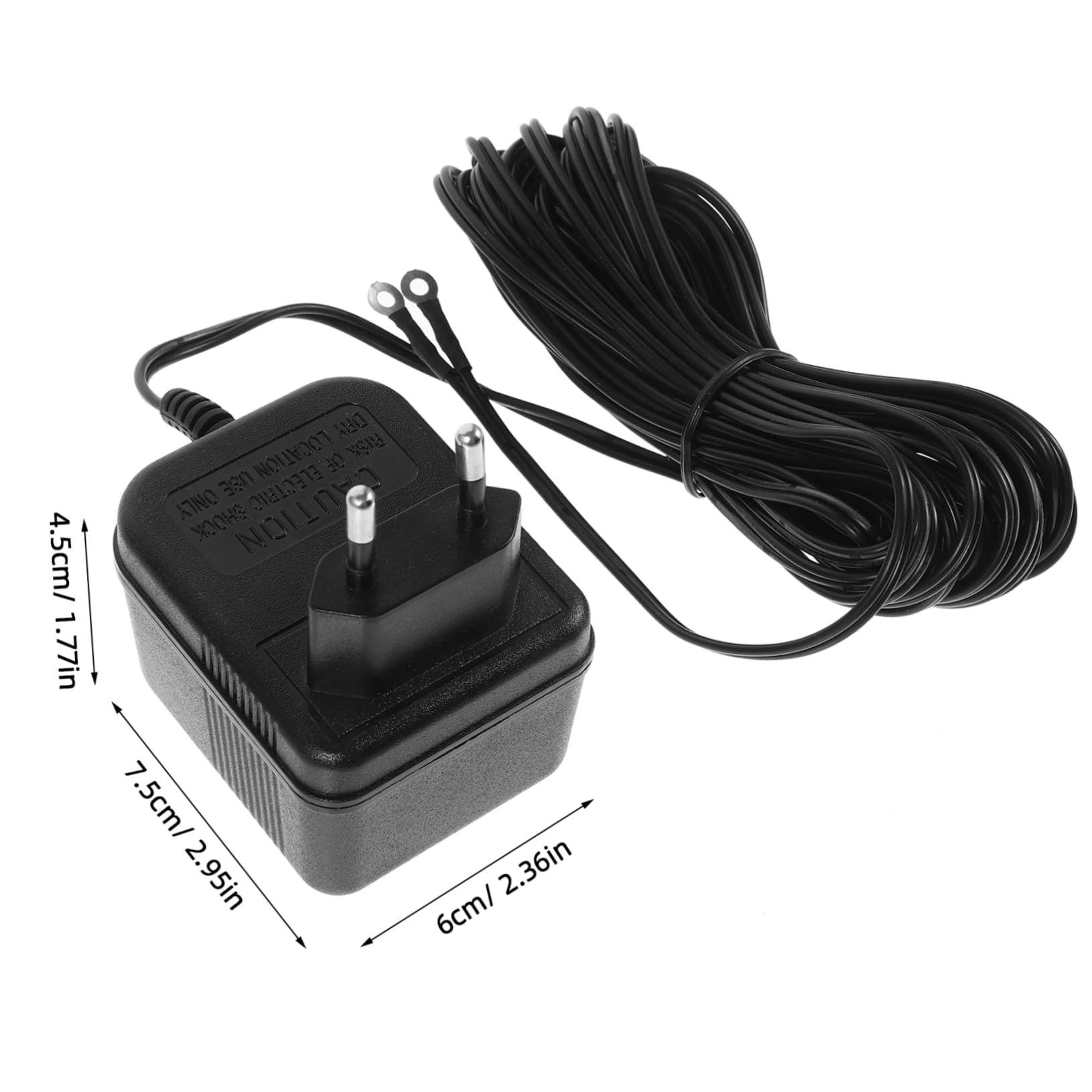 Angoily 4 Piezas Adaptador De Corriente Para Timbre Suministro De Timbre Adaptador Ajustable Para Timbre Con Video Adaptador De Timbre De Seguridad Para El Hogar El Plastico