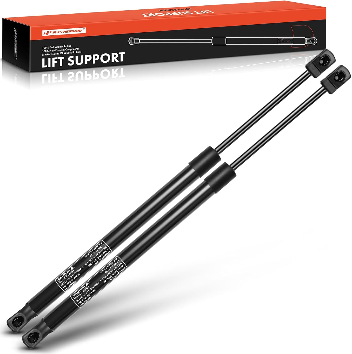 A-Premium Rear Tailgate Lift Supports Shock Struts Compatible with Select Volkswagen Models - Atlas 2018 2019 2020 - Replace# 3CN827550D(2PC Set)