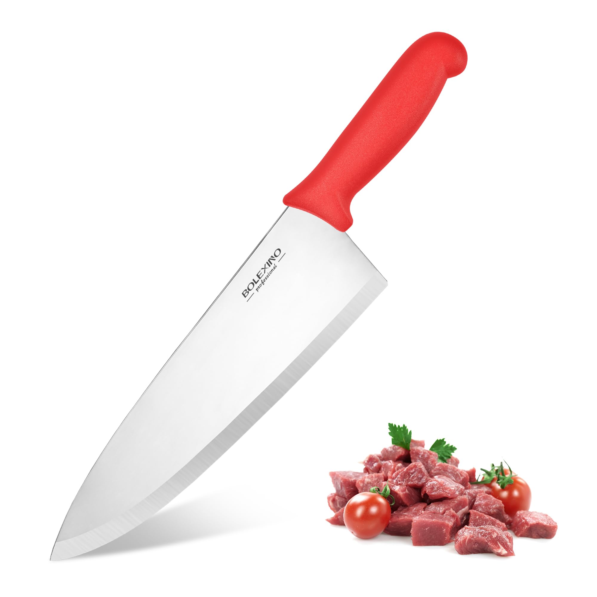 10" Professional Chef Knife, High Carbon Steel, Ergonomic (Green) — Amazon image 9