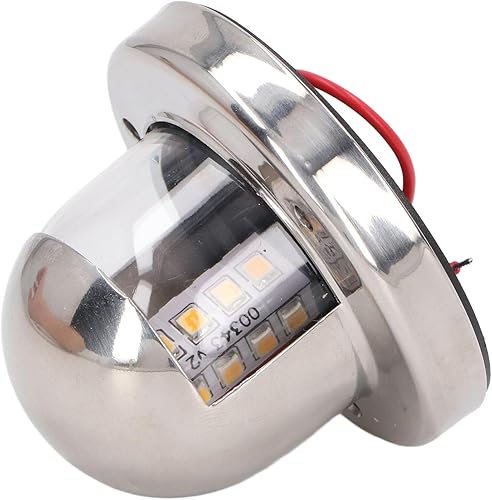 Miniatura 5 de Luz de popa marina, luces de anclaje de navegación blancas para barcos, yates, pontón