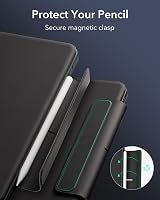 ESR iPad Pro 11 inch (M5/M4) Billentyűzetes Tok Mágneses Állvánnyal, Fekete 9