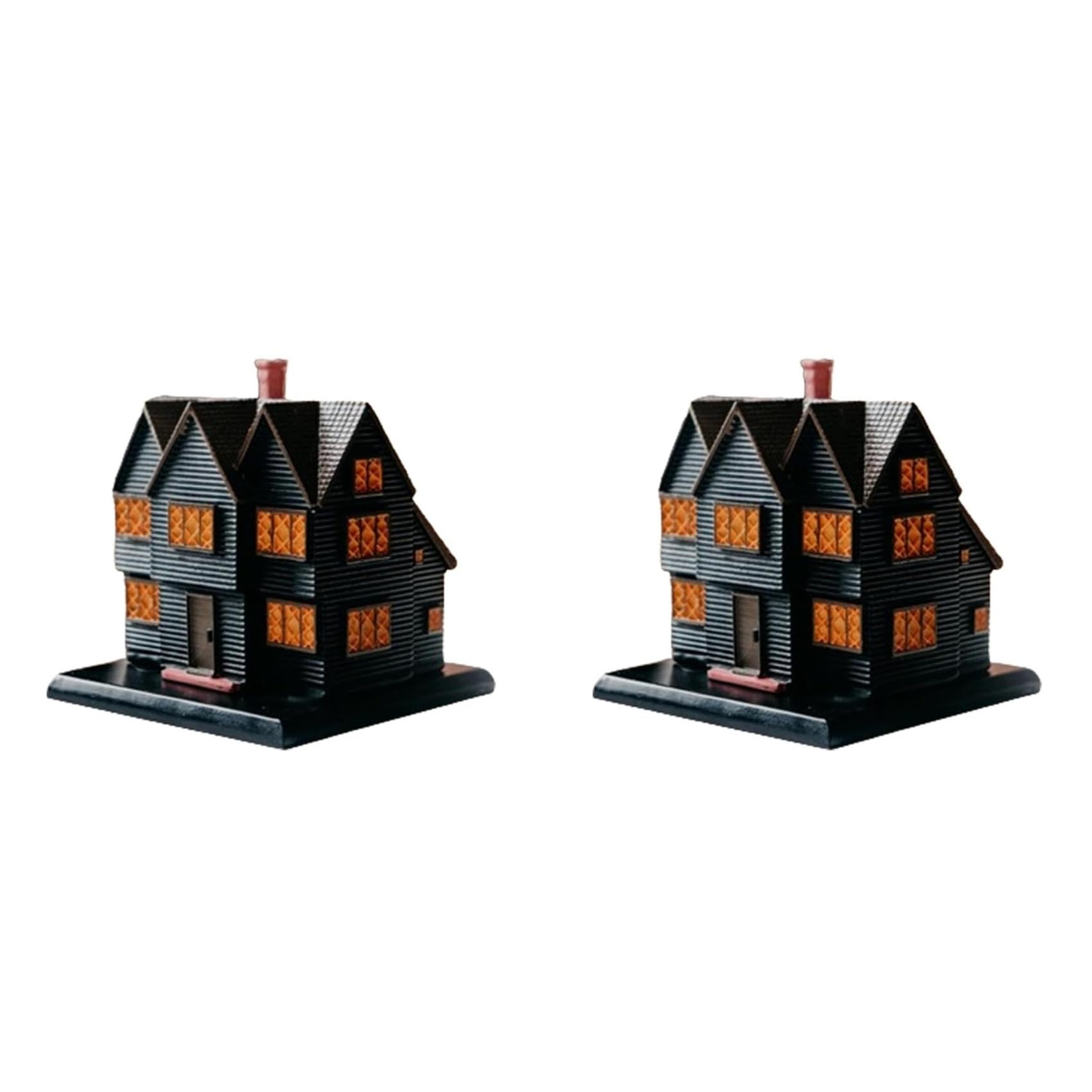Brûleur d'encens Salems Witch House ornement de qualité supérieure pour intérieur