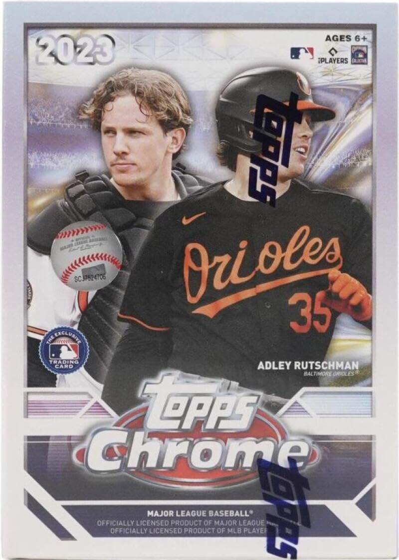 2023 Topps Chrome Baseball Factory Sealed Value Box