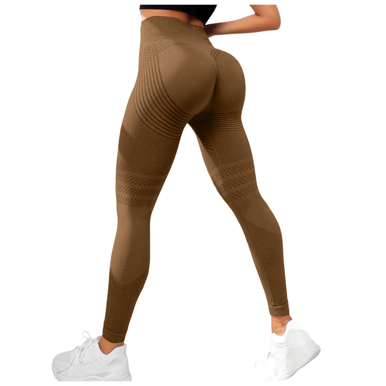 Anti Cellulite Leggings for Women 3D Compression High Waisted Butt Lifting Yoga Pants Workout Tummy Control Celsior Leggings — view 11