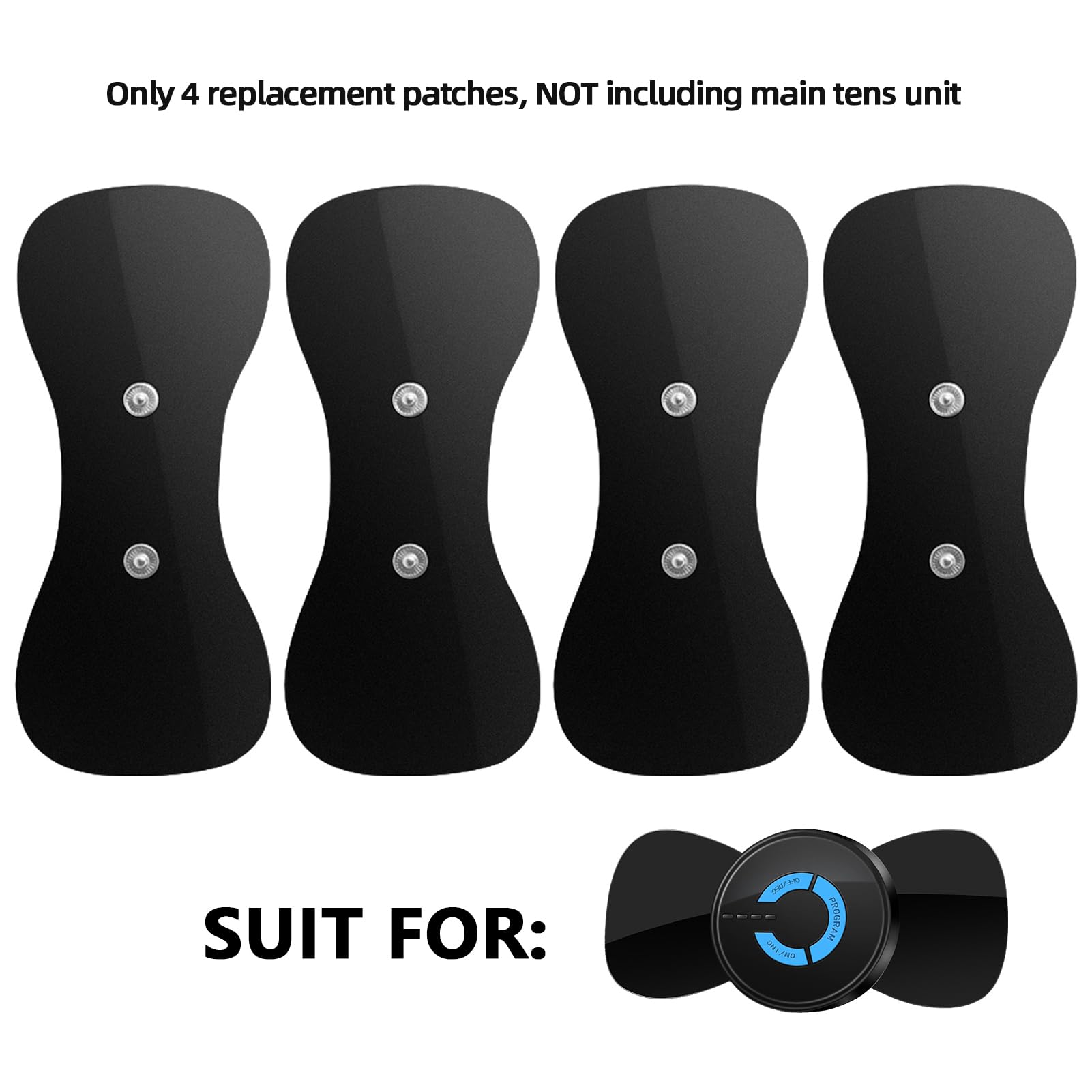 Replacement Electrode Patches - 4 Pack -2