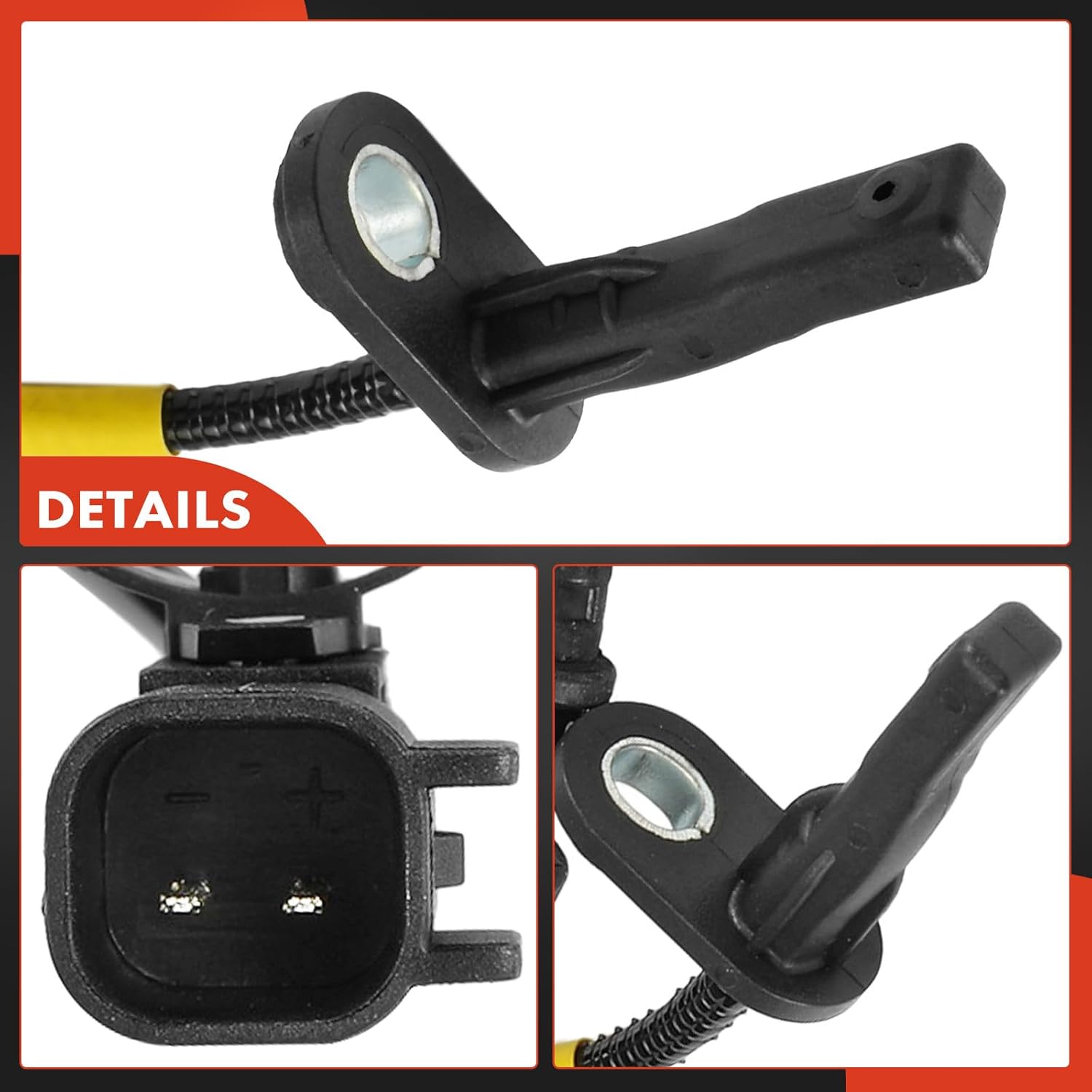 A-Premium ABS Wheel Speed Sensor Compatible with Chevrolet & Buick Models - Malibu 2016-2021, Regal Sportback TourX 2018-2020, LaCrosse 2017-2019 - Front Driver or Passenger Side