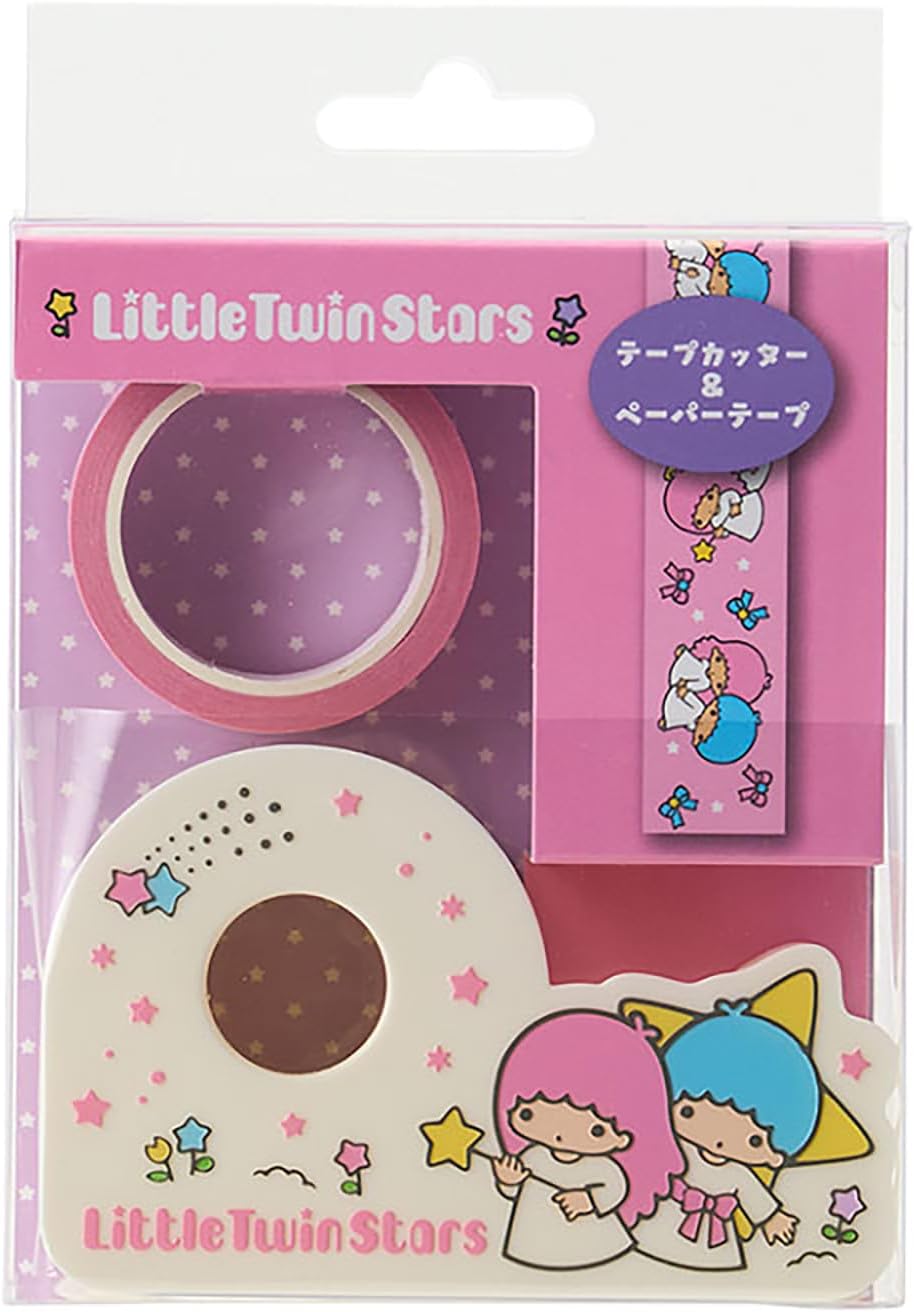 Sanrio 321281 Little Twin Stars Kikirara Tape Cutter & Paper Tape (Household Goods)
