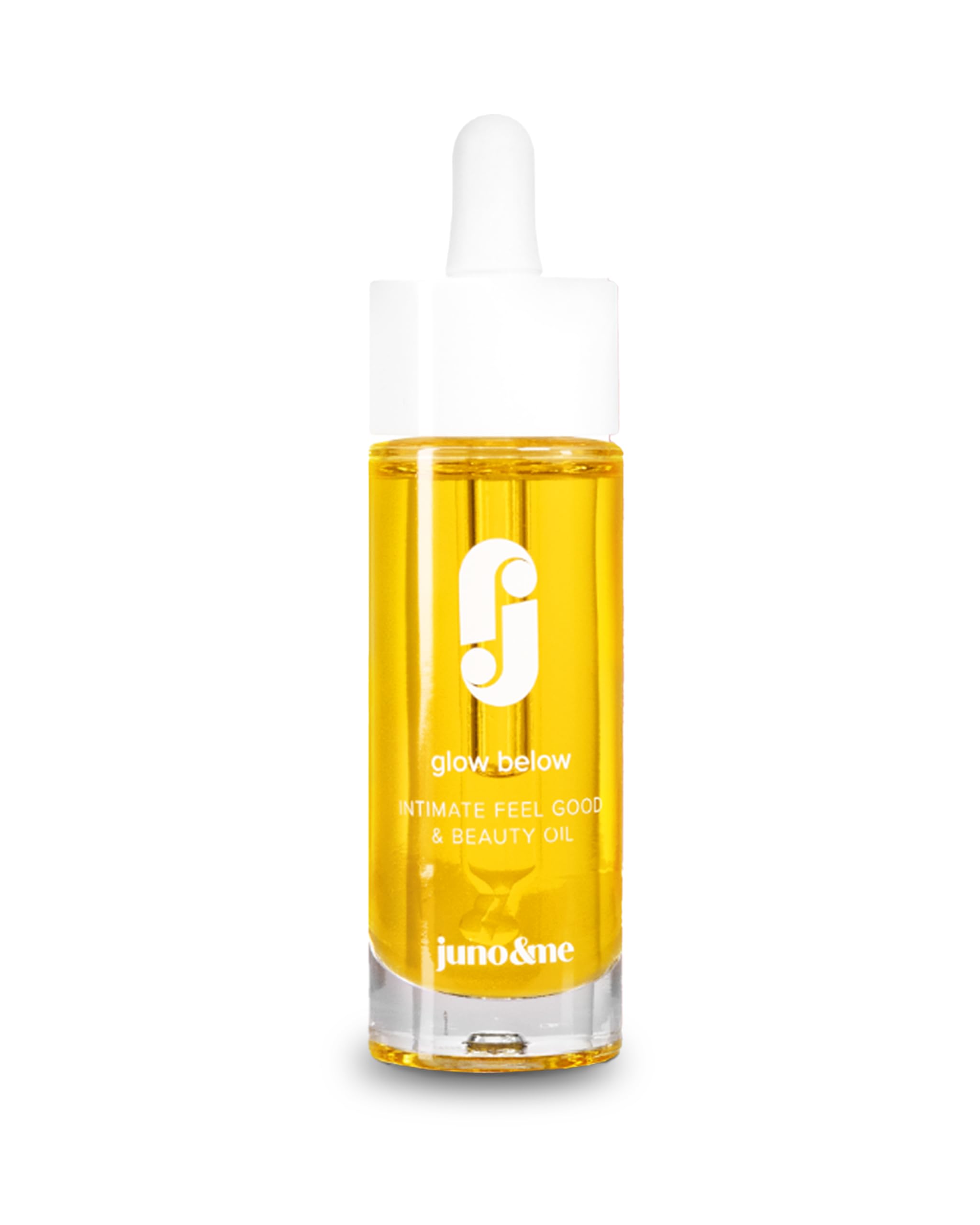 juno & me – Intimate Feel Good & Beauty Oil: After Shave Öl für Intimzone nach Rasur - mit 12 hochwertigen Ölen & Aloe Vera - bei Trockenheitsgefühl im Intimbereich - vegane Intimpflege Damen - 30ml
