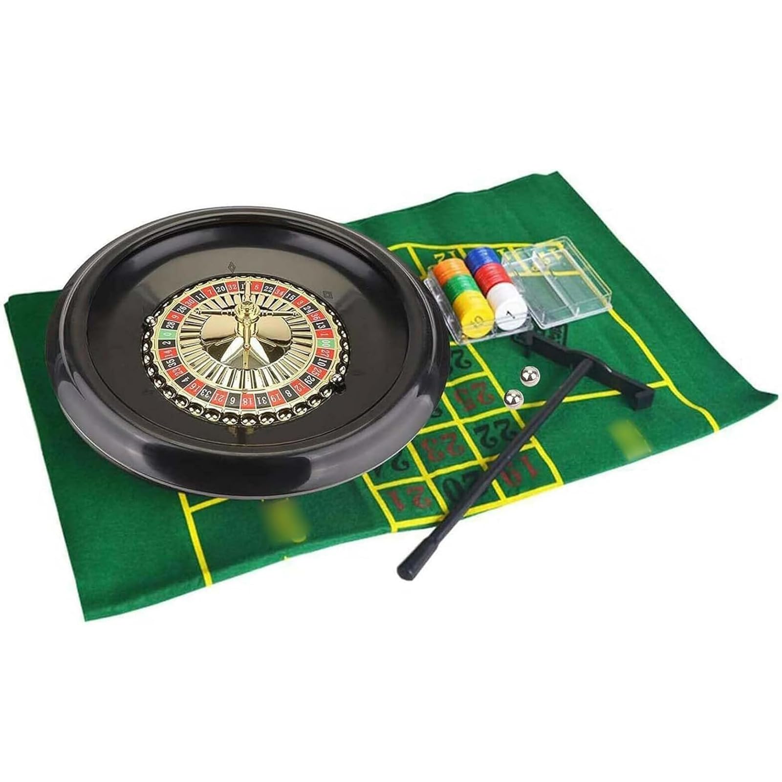 Generisch Hölzernes Roulette-Rad Roulette Aus Plastik Tischspiel Plattenspieler Roulette Radsatz Roulette Spiel Casino Set Roulette Rad Lässige Tischspiele Für Kinder Und Erwachsene