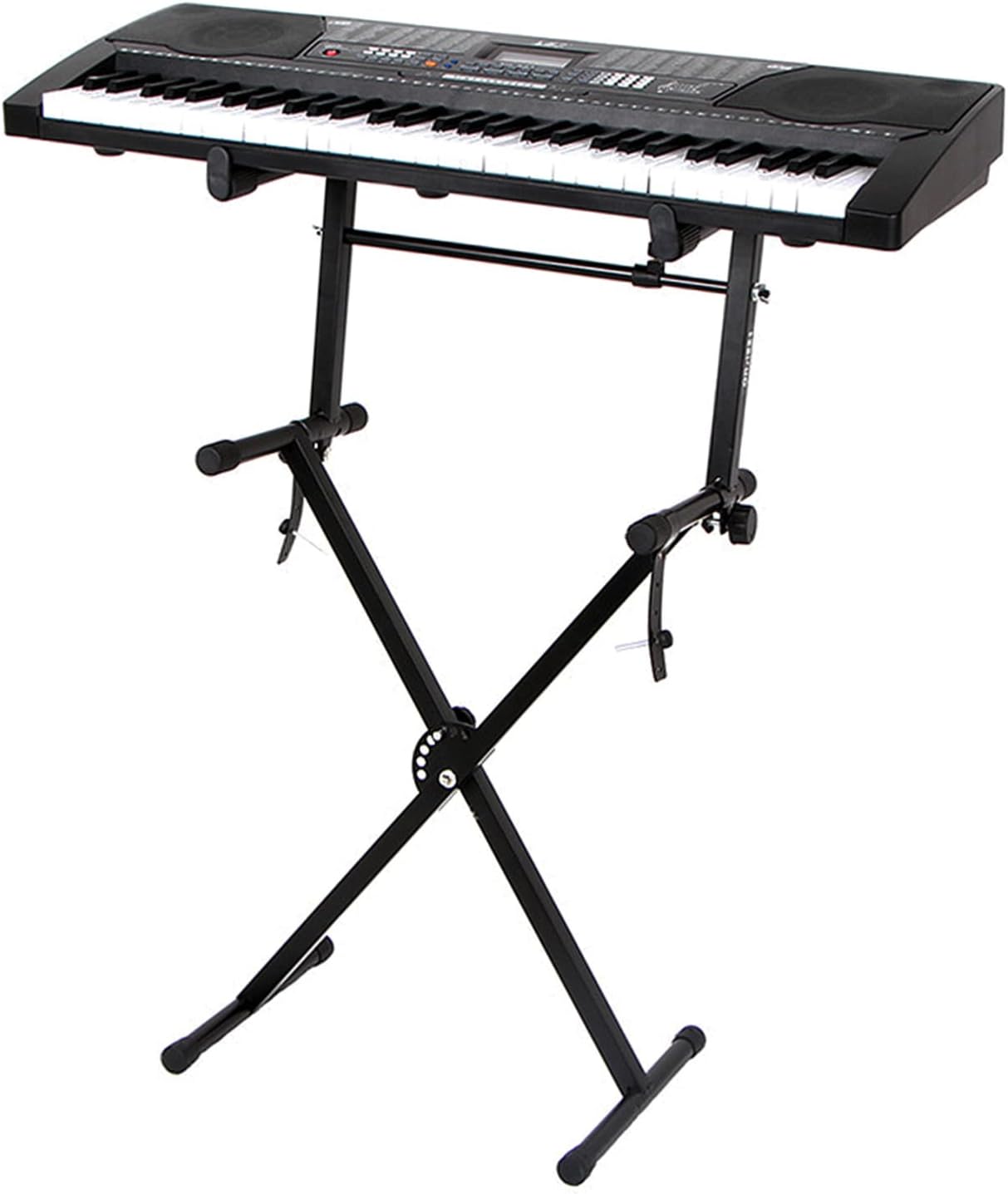 Electronic Piano Holder 2 Tier Keyboard Rack Lightweight Street Stage Performance Random Style