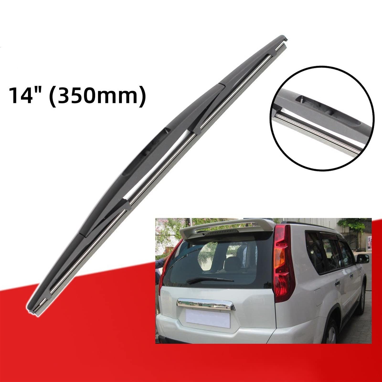 Tergicristallo per Auto per N&issan per X-Trail T31 2007 2008 2009 2010 2011 2012 2013 Anteriore Posteriore Tergicristallo Spazzole Spazzole Accessori Spazzola Tergicristallo