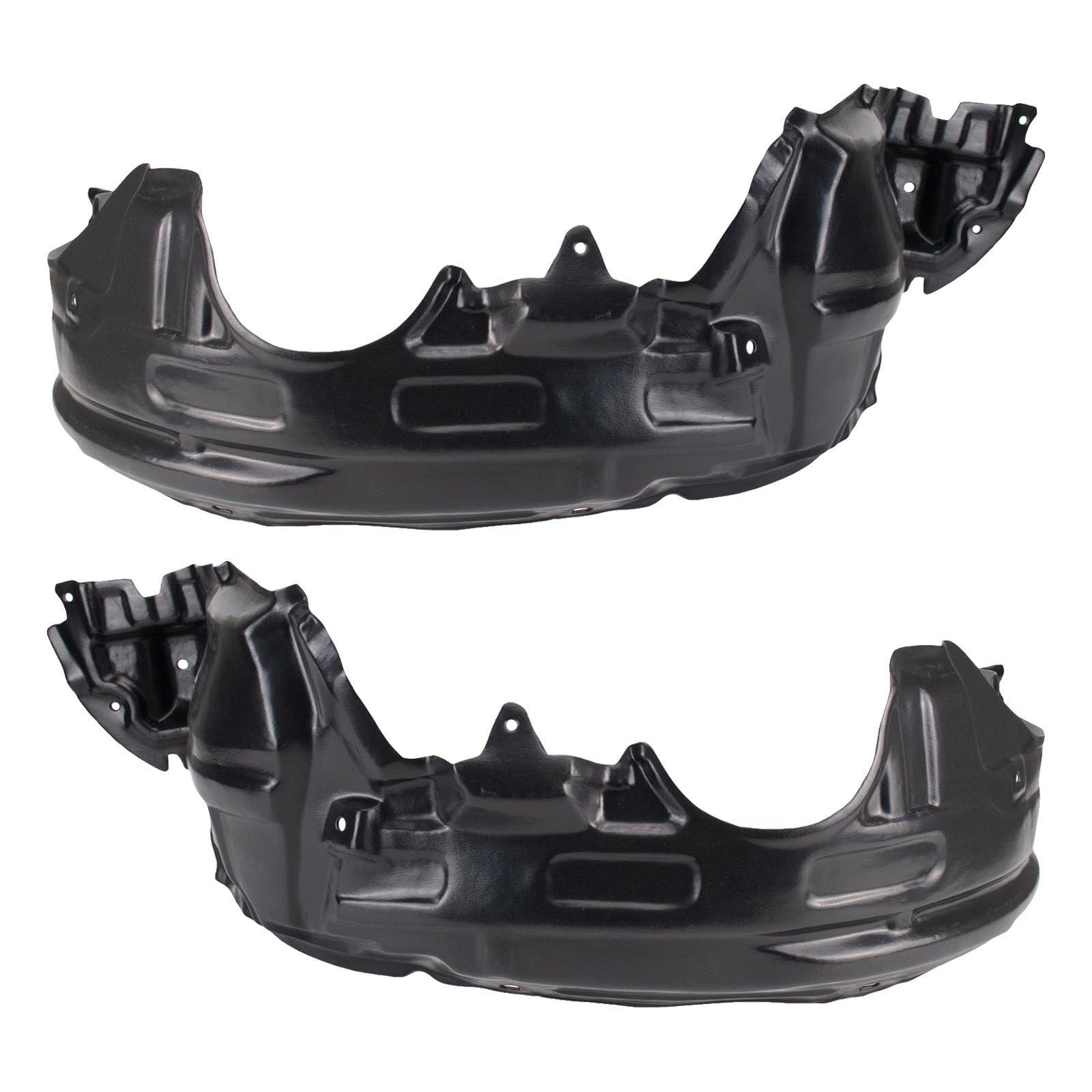 TRQ Front Inner Fender Liner Set | For 2004-2006 Scion xA SC1248101 SC1249101