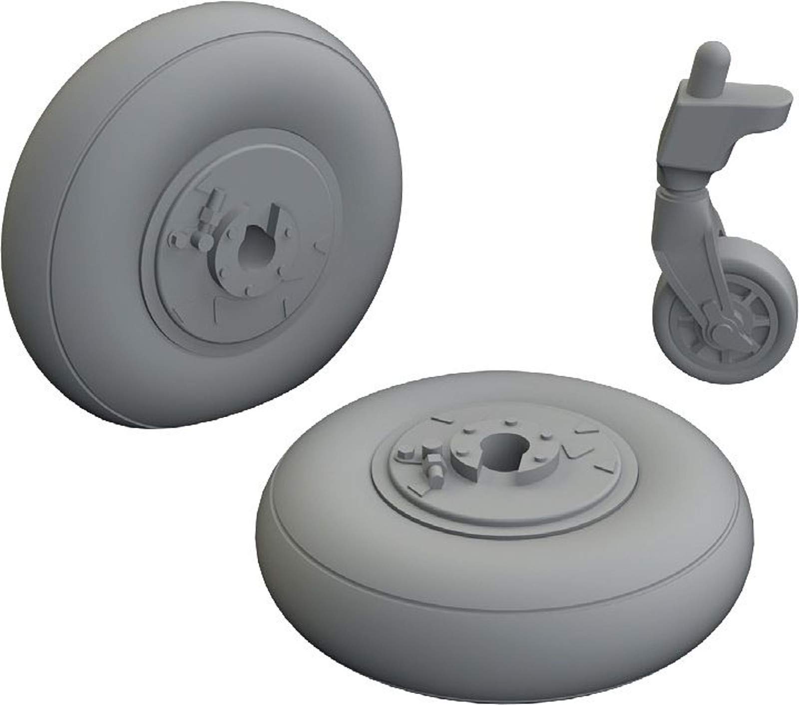 Eduard Brassin 1:48 -Ki-61-Id Wheels (Tamiya)