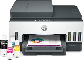 Impressora Multifuncional HP Smart Tank 794 Tanque de Tinta Colorida Wi-Fi Scanner Duplex, Bluetooth.Funções: Imprimir, Copiar, Digitalizar. Cor: Branco (2G9Q9A)