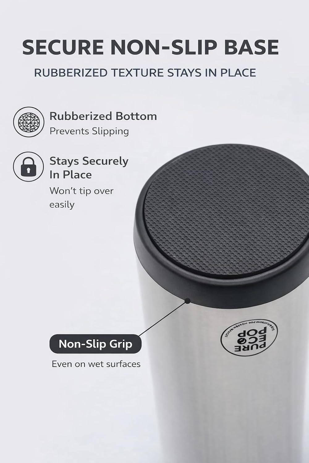 Touchless Soap Dispenser - Rechargeable Automatic Stainless Steel, 9oz Hands-Free Infrared Sensor for Bathrooms, Kitchens & Office(Chrome)