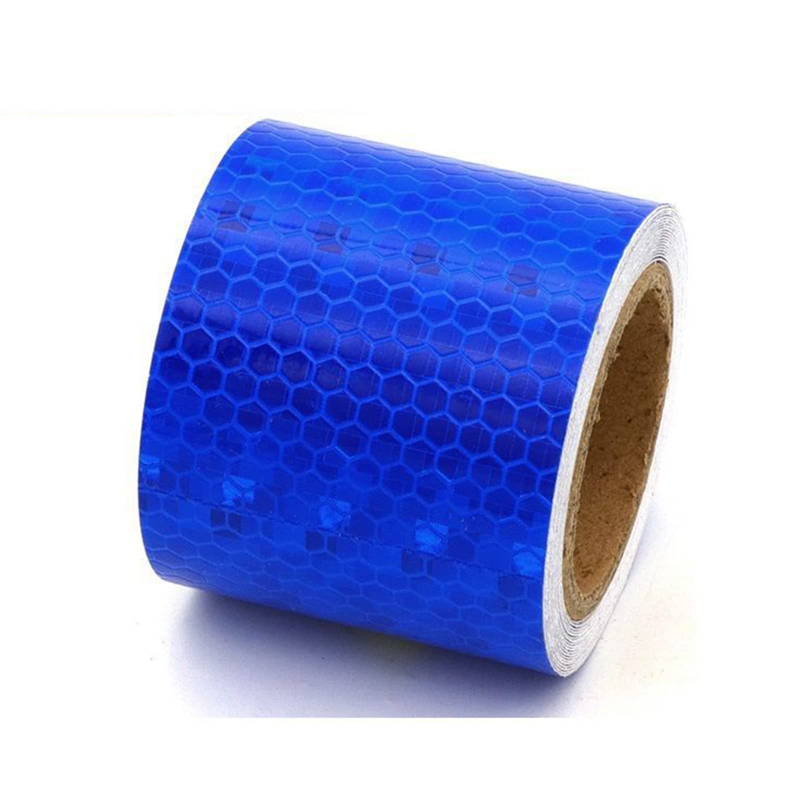 Bkhsgdxj Blue Reflective Safety Tape, 2 Inch X 32.8 Feet Conspicuity Tape Waterproof Highly Visible, Reflective For Trailers, Outdoor Cars, Trucks(Blue)