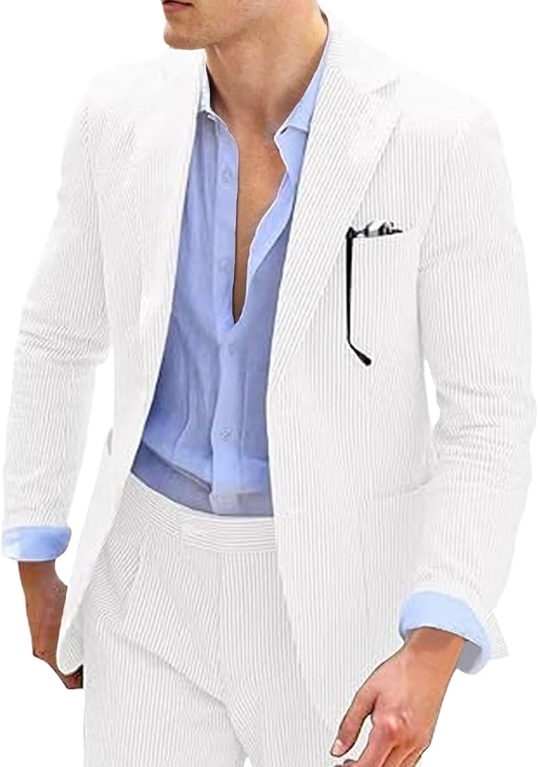 Men's Sequin One Button Tuxedo Suit Bow Tie Evening Party Suit Jacket One Button Tuxedo Wedding Suit
