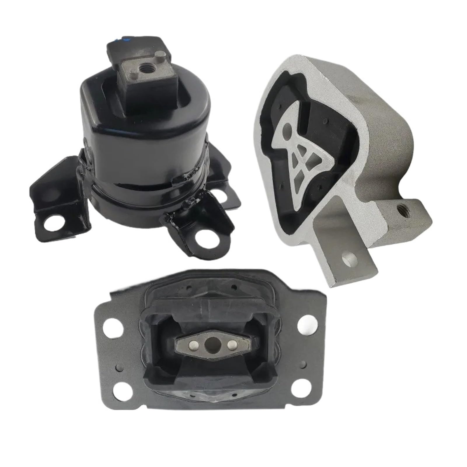 Nokrgqw One Color For Fusion 2.5L 2013-2020 Mdg9z-6038-B Bg9z6068a 6G9z6068a 3Pcs Engine Torque Strut&Trans Mount Set Car Engine Mounts