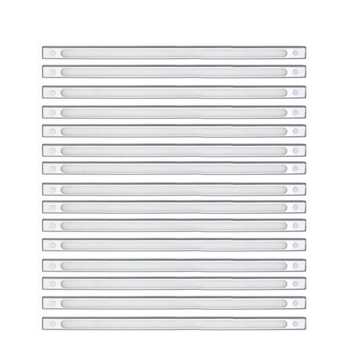 Scale or Cabinate light 2 feet Cool white- light 12 W 0.8 cm Tube Light (White, Pack of 15)-image-20