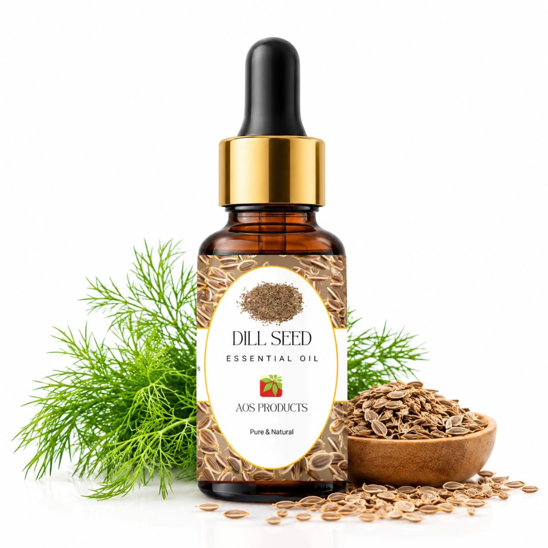 AOS Products 100% Pure Natural Dill Oil | Dill Seed Oil (Anethum Graveolens) | Dill Seed Essential Oil | Fresh Grassy | Steam Distilled | 30 ml | Helpful for Digestive Problems |-image-16